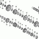 CBR600SE Трансмиссия