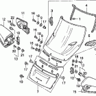 ST1100A Ветровое стекло