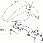 ST1100 St1100 front fender 95-98