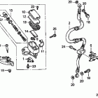 CBR600SE Fr. brake master cyl.