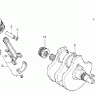 VT600CD Коленвал