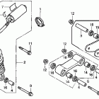CBR600SE Задний амортизатор
