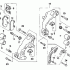 GL1500A Передний тормозной суппорт