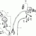 ST1100A Рулевые переключатели и троса