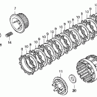 ST1100A Сцепление