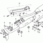 VT600CD Глушитель