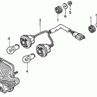 CBR600SE Фонарь задний