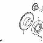 CBR600SE Муфта стартера