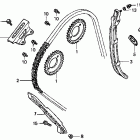 CBR600SE Цепь ГРМ