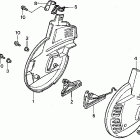 GL1500A Front wheel cover 98