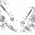 VT600CD Компоненты карбюратора