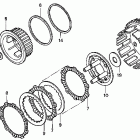 CBR600SE Сцепление