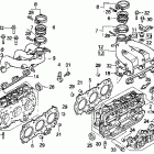 GL1500A Головка цилиндра