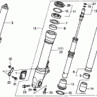 CBR900RR Передняя вилка
