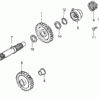 CR500R Кик стартер