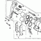 CR125R Передний тормозной суппорт