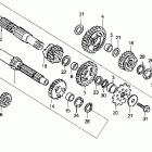 CR125R Трансмиссия
