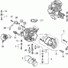 VF750C Компоненты карбюратора