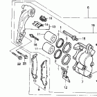 CR500R Передний тормозной суппорт