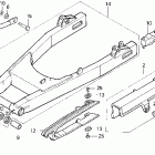 VF750C Swingarm @ drive chain