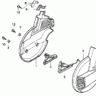 GL1500A Front wheel cover 96-97