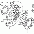 CR500R Заднее колесо