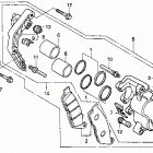 VF750C Передний тормозной суппорт