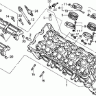 CBR900RR Головка цилиндра