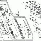 CR125R Rear shock absorber 97