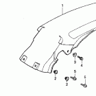 CR500R Заднее крыло