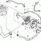 CBR900RR Водяной насос