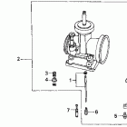 CR125R Детали карбюратора