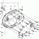 VF750C Крышка картера правая