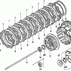 VF750C Сцепление