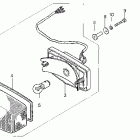 VF750C Фонарь задний
