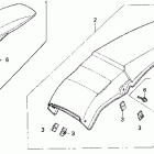 CR125R Заднее крыло