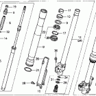 CR250R Передняя вилка