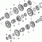 GL1500A Трансмиссия
