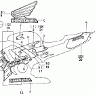 CBR600F3 F3 stripe 96