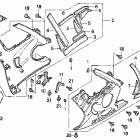 CBR600F3 F3 lower cowl 95-96