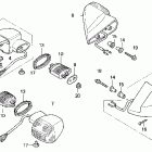 CBR600F3 F3 turn signal 95-96