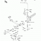 Bayou 300 (KLF300-B14) Педаль тормоза
