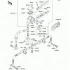Bayou 300 (KLF300-B14) Главный тормозной цилиндр,передний