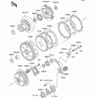 Bayou 300 (KLF300-B14) Сцепление
