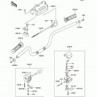 Bayou 300 (KLF300-B14) Руль
