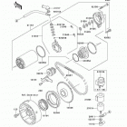 Bayou 300 (KLF300-B14) Стартер