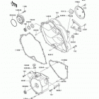 Bayou 300 (KLF300-B14) Крышки двигателя