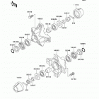 Bayou 300 (KLF300-B14) Переднее колесо