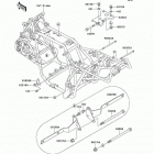 Bayou 300 (KLF300-B14) Рама ,крепежные детали