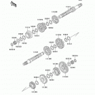Bayou 300 (KLF300-B14) Трансмиссия